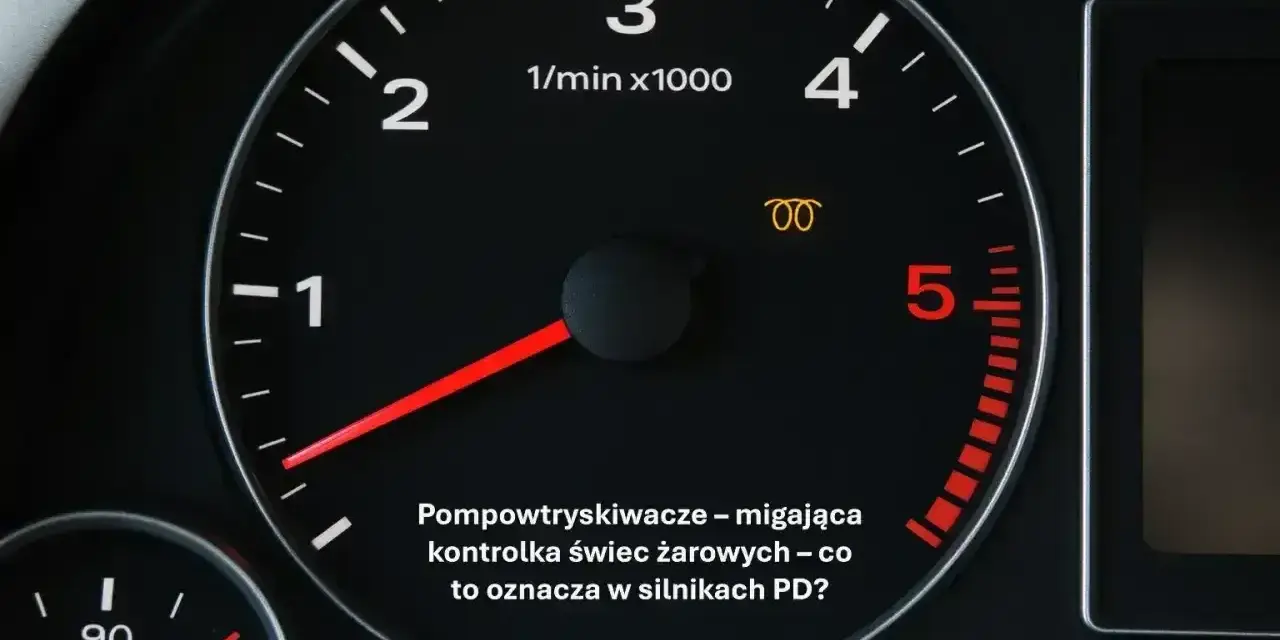 Kontrolki Audi A4 B6: migająca kontrolka świec żarowych informuje o problemie z pompowtryskiwaczami w silnikach PD.