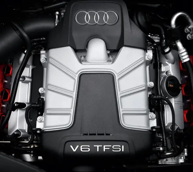 Silnik V6 TFSI w Audi A6 C7. Zastanawiasz się, jaki silnik wybrać? Ten mocny motor to świetny wybór.